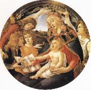 Sandro Botticelli Madonna del Magnificat oil on canvas